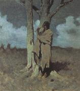 Frederic Remington The Love Call (mk43) Sweden oil painting artist